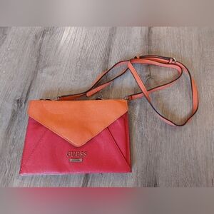 Guess Crossbody Envelope Style Clutch Bag